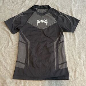 YoungLA Warrior Black Compression Shirt